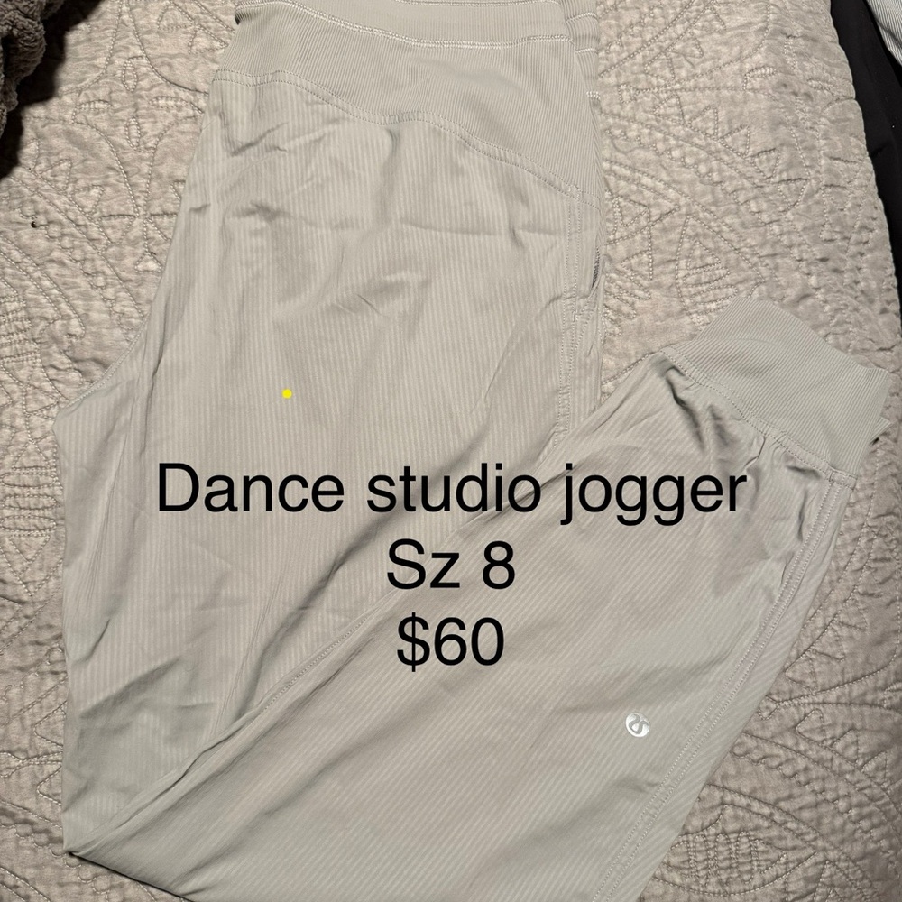 lululemon athletica Gray Dance Studio Joggers